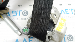 Centură de siguranță șofer cu tensionator și acționare pentru Subaru Forester 19-24 SK, neagră, cu funingine, curățabilă chimic, zăvor oxidat