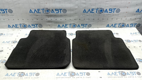 Set covorașe, material textil, Hyundai Sonata 11-15, negre, curățabile chimic