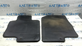 Set covorașe, material textil, Hyundai Sonata 11-15, negre, curățabile chimic