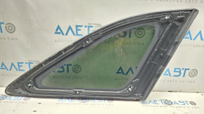 Lunetă stânga spate, geam orb, Kia Sorento 16-20, cromat, zgârieturi pe bordură, lovitură