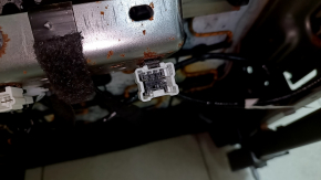 Scaun pasager Nissan Murano z52 19-24 fără airbag, mecanic, velur negru, cusături albe