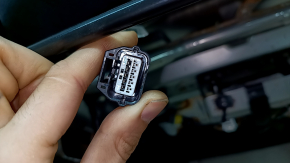 Scaun pasager Nissan Murano z52 19-24 fără airbag, mecanic, velur negru, cusături albe