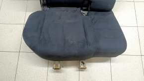 Scaune spate, al doilea rând dreapta, Nissan Murano z52 19-23, velur negru, cusături albe, cu cotieră