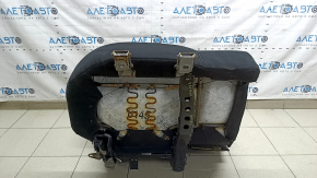 Scaune spate, al doilea rând dreapta, Nissan Murano z52 19-23, velur negru, cusături albe, cu cotieră