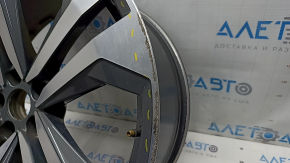 Диск колесный R22 x 10J ET21 Audi Q8 19-22 бордюрка, вмятина