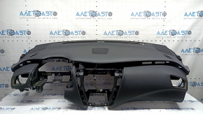 Торпедо передняя панель с AIRBAG Nissan Murano z52 19-24 черная, надломана, царапины, ржавый пирапатрон