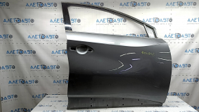 Дверь голая передняя правая Nissan Murano z52 15-24 графит KAD, с верхним молдингом хром