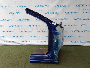 Sfertul dreapta față al Kia Forte 19-24 a fost tăiat cu axa, fără lonjeron lateral, albastru