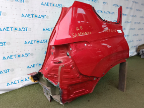 Aripă spate dreapta Hyundai Santa FE 19-23 tăiată, fără prag, roșie