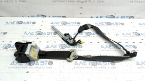 Centură de siguranță șofer cu tensionator și acționare rapidă pentru Honda Insight 19-22, neagră, fragment de centură lipsă, tăiată
