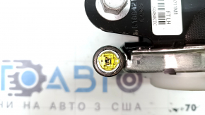 Centură de siguranță șofer cu tensionator și acționare rapidă pentru Honda Insight 19-22, neagră, fragment de centură lipsă, tăiată
