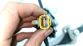 Centură de siguranță șofer cu tensionator și acționare rapidă pentru Honda Insight 19-22, neagră, fragment de centură lipsă, tăiată