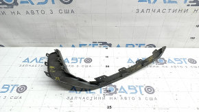 Ornament bară față, stânga, Audi A6 C8 19-23, gri lucios, S-Line