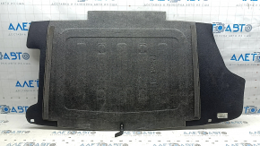 Podea portbagaj Hyundai Sonata 11-15 hibrid, mică, din material textil, neagră, cu căptușeală