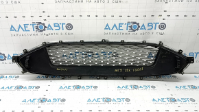 Решетка радиатора grill в сборе с обрамлением Ford Fusion mk5 19-20 хром, titanium