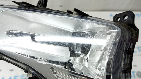 Противотуманная фара птф правая Ford Fusion mk5 19-20 LED, под полировку