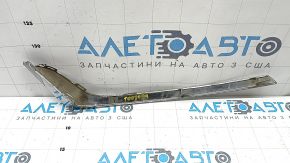 Молдинг переднего бампера правый Ford Fusion mk5 19-20 хром, песок