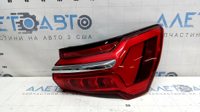 Stop aripă dreapta Audi A6 C8 19-25 fără animație cu ornament cromat, zgârieturi