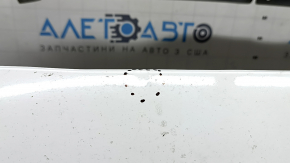 Bara față neagră Ford Fusion mk5 19-20 fără senzori de parcare și cârlig de remorcare, albă, zgârieturi, lovituri, găuri nestandard