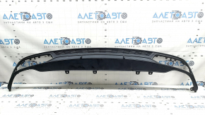 Губа заднего бампера Audi A6 C8 19-23 структура, S-line, царапины, затерта