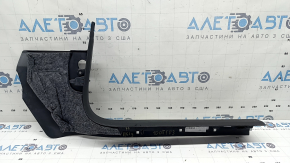 Накладка порога внутренняя передняя левая Audi A6 C8 19-25 черная, царапины