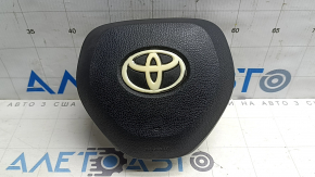 Подушка безопасности airbag в руль водительская Toyota Rav4 19-25 черная, слез хром