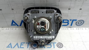 Airbag în volanul șoferului pentru Toyota Rav4 19-25, negru, ornamente cromate