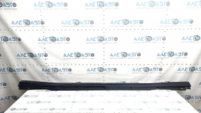 Prag dreapta Audi A6 C8 19-25 S-Line, albastru LX5B, zgârieturi
