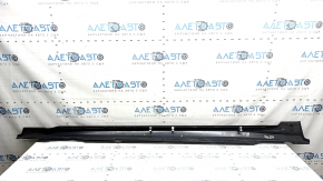 Prag dreapta Audi A6 C8 19-25 S-Line, albastru LX5B, zgârieturi