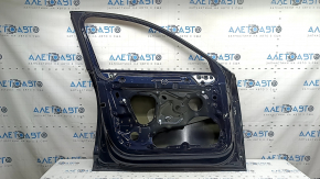 Дверь голая передняя левая Audi A6 C8 19-21 синий LX5B
