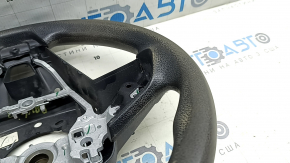 Руль голый Toyota Rav4 19-25 резина, черный, без подогрева, потерт