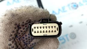 Ansamblu oglindă retrovizoare dreapta Ford Fusion mk5 19-19 12 pini, semnalizare, încălzită, iluminare spate, BSM, alb, zgâriat