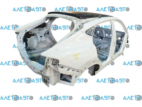 Aripă spate dreapta Ford Mustang Mach-E 21-26 alb A3, pe caroserie, îndoită