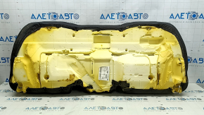 Подушка заднего ряда сидений Ford Fusion mk5 17-20 кожа черная, перфорация, Titanium, под химчистку