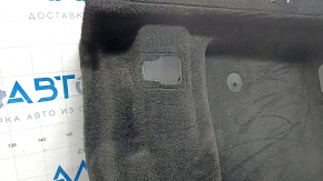 Покрытие пола переднее левое Ford Fusion mk5 19-20 hybrid, plug-in, черное, под чистку