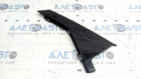 Ornament ușă spate stânga Audi A6 C8 19-25, negru lucios, zgârieturi