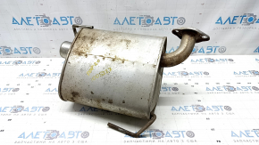 Tobă de eșapament spate cu țeavă Subaru Forester 19-24 SK cu vârf, ruginită