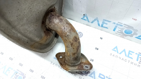 Tobă de eșapament spate cu țeavă Subaru Forester 19-24 SK cu vârf, ruginită