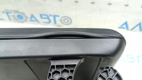 Cotiera Toyota Rav4 19-25 piele neagră, piele scoasă din buzunar