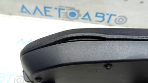 Cotiera Toyota Rav4 19-25 piele neagră, piele scoasă din buzunar