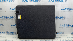 Spătar banchetă spate stânga Ford Fusion mk5 17-20, piele neagră, perforată, Titan, cu centură și cotieră, pentru curățare