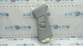 Ornament stâlp central dreapta sus, Audi A6 C8 19-23, gri, pentru curățare