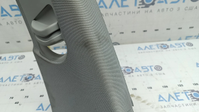 Ornament stâlp central dreapta sus, Audi A6 C8 19-23, gri, pentru curățare