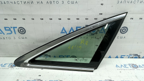 Geam fix spate dreapta pentru Audi A6 C8 19-25 cu bandă cromată