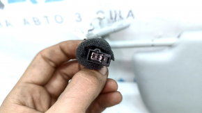 Козырек правый Audi A6 C8 19-23 под подсветку, серый, без крючка