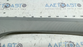 Ornament stâlp față dreapta sus Audi A6 C8 19-23 gri, curățabil chimic