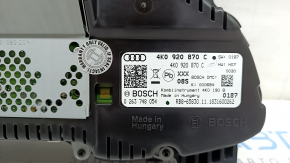 Tablou de bord Audi A6 C8 19-24 km/h, mph, 82k, zgârieturi