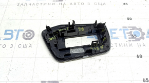 Накладка передней панели левая Audi A6 C8 19-25 черный глянец, хром, надломано крепления