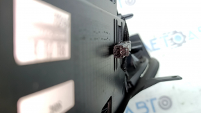 Ornament panou frontal dreapta pentru Audi A6 C8 19-22, negru, cu ornamente, cu iluminare din spate