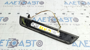 Prag exterior ușă spate dreapta pentru Audi A6 C8 19-25, negru cu inserție cromată și iluminare din spate, zgârieturi, crestături